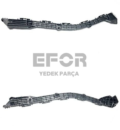 TOYOTA COROLLA SOL ARKA TAMPON BRAKETİ 2013-2016  52576-02120-ORJ