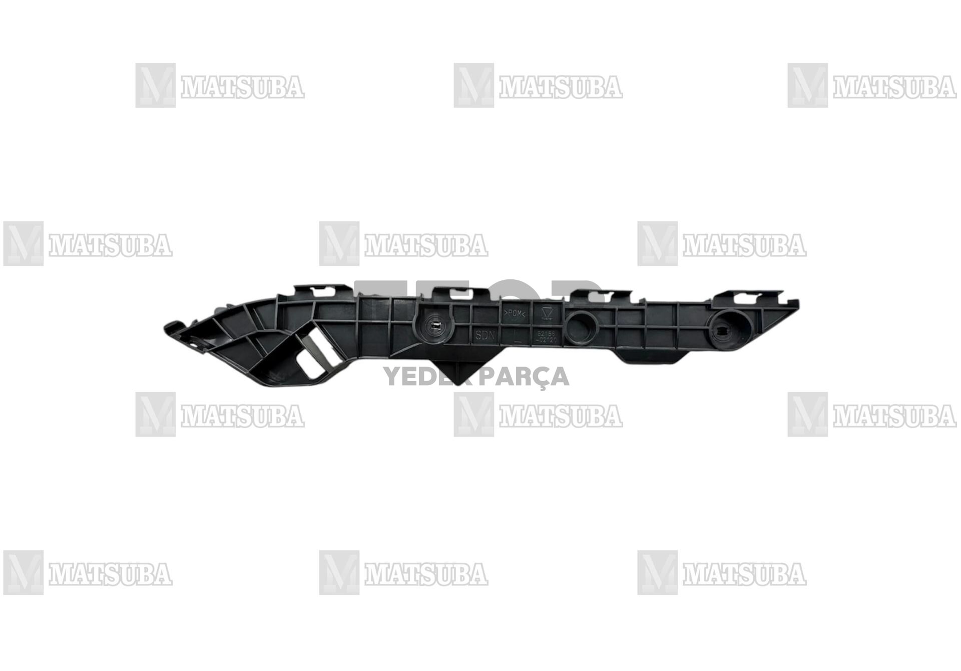 TOYOTA COROLLA SOL ARKA TAMPON BRAKETİ 2007-2012 52156-12290-MTS