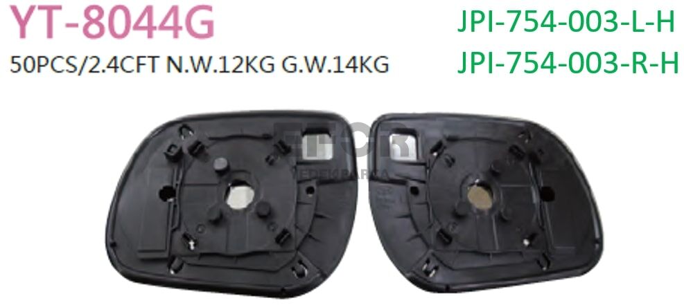TOYOTA RAV4 SAĞ ÖN AYNA CAM 2006-2009 87931-42A00-JPI