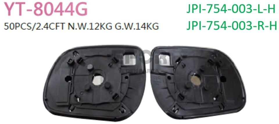 TOYOTA RAV4 SAĞ ÖN AYNA CAM 2006-2009 87931-42A00-JPI
