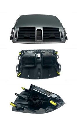 TOYOTA COROLLA ORTA KALORİFER IZGARA GRİ 2007-2012