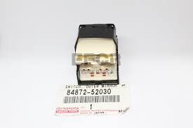 TOYOTA YARIS SOL AYNA DÜĞME AYARLAMA 2002-2006 84872-52030-ORJ