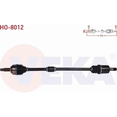 HONDA CIVIC SAĞ ÖN AKS KOMPLE 2012-2015
