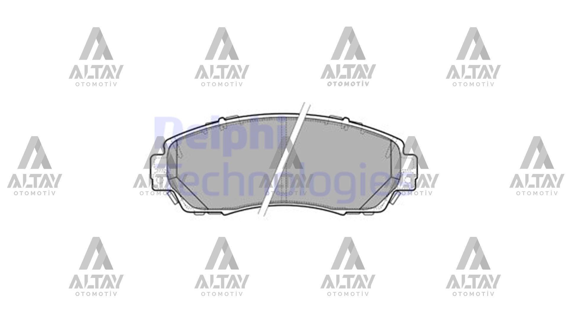 HONDA CRV ÖN FREN BALATA YAY DELİKLİ  2007-2012