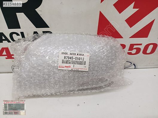 TOYOTA AVENSIS SOL ÖN AYNA KAPAK 2010-2012