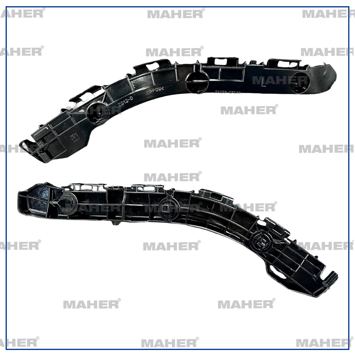 TOYOTA VERSO SOL ARKA TAMPON BRAKETİ 2009-2011