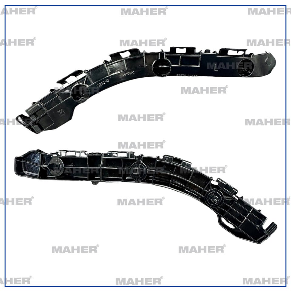 TOYOTA VERSO SOL ARKA TAMPON BRAKETİ 2009-2011