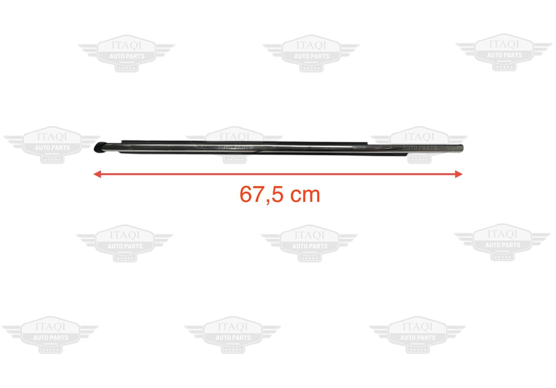TOYOTA HILUX SOL ARKA CAM SIYIRICI FİTİLİ KROM 2015-2021