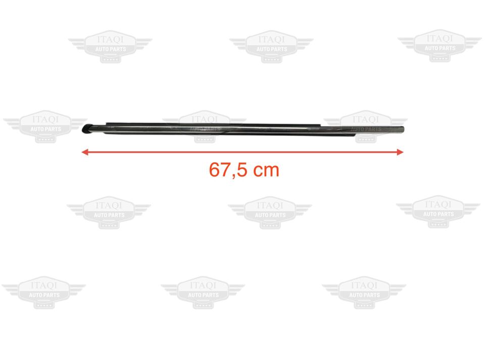 TOYOTA HILUX SOL ARKA CAM SIYIRICI FİTİLİ KROM 2015-2021