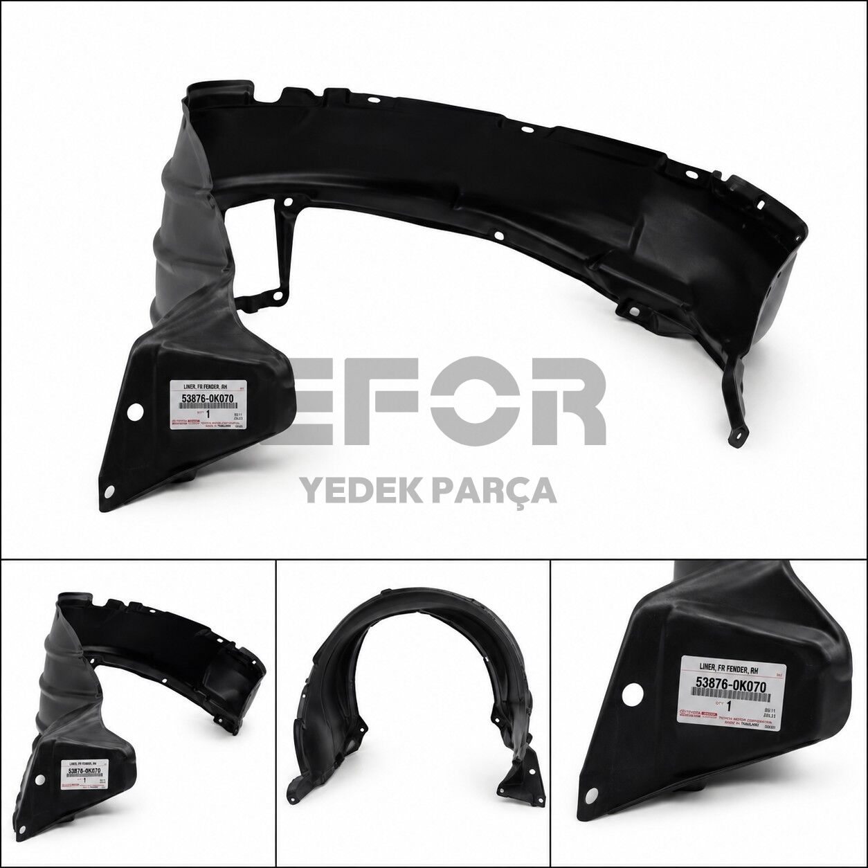 TOYOTA PRADO SOL ÖN DAVLUMBAZ 2003-2009 53876-60033-MYD