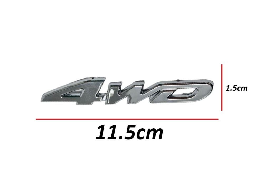 TOYOTA RAV4  BAGAJ 4WD AMBLEMİ 2019-2024