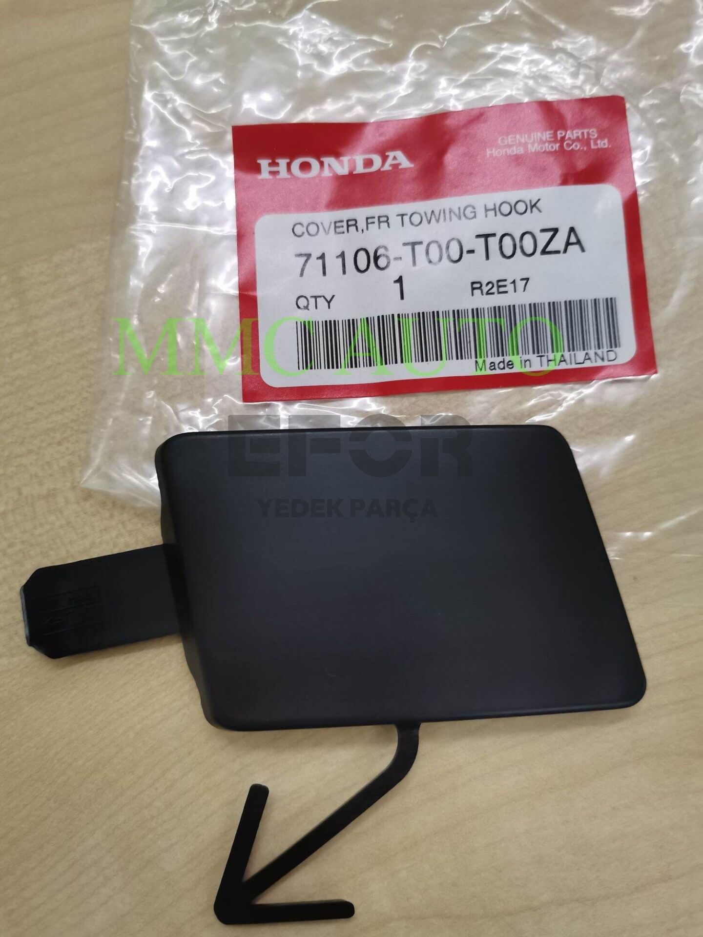 HONDA CİTY ÖN TAMPON ÇEKİ KAPAK 2020-2025 71106-T00-T00-ORJ