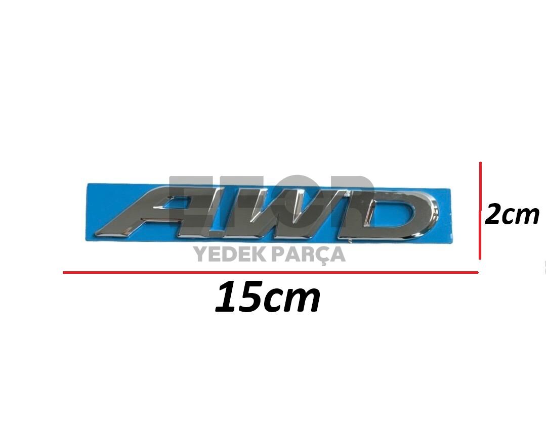 HONDA CRV ARKA AWD YAZISI 2017-2019 75719-TLA-A00-ITQ