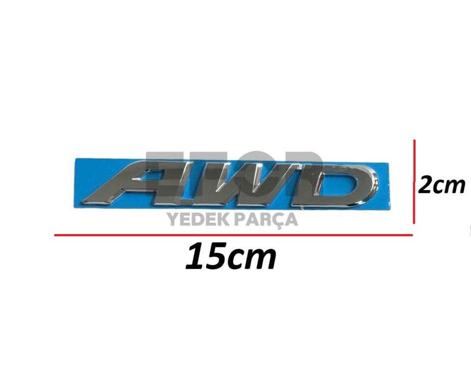 HONDA CRV ARKA AWD YAZISI 2017-2019 75719-TLA-A00-ITQ