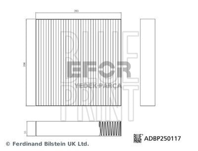 BYD SEAL U POLEN FİLTRESİ 2024-2026 SA2E-8121211-BLU